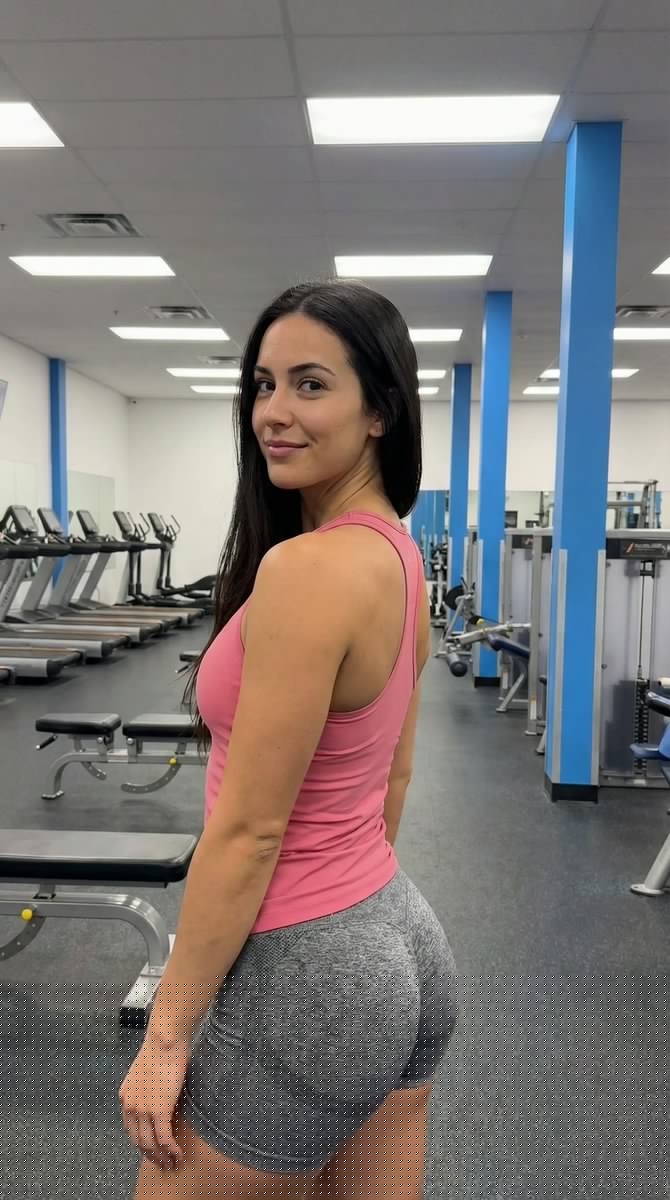 Gym Pose Portrait with Reference Image Adherence — Nano Banana Pro AI Generated Image