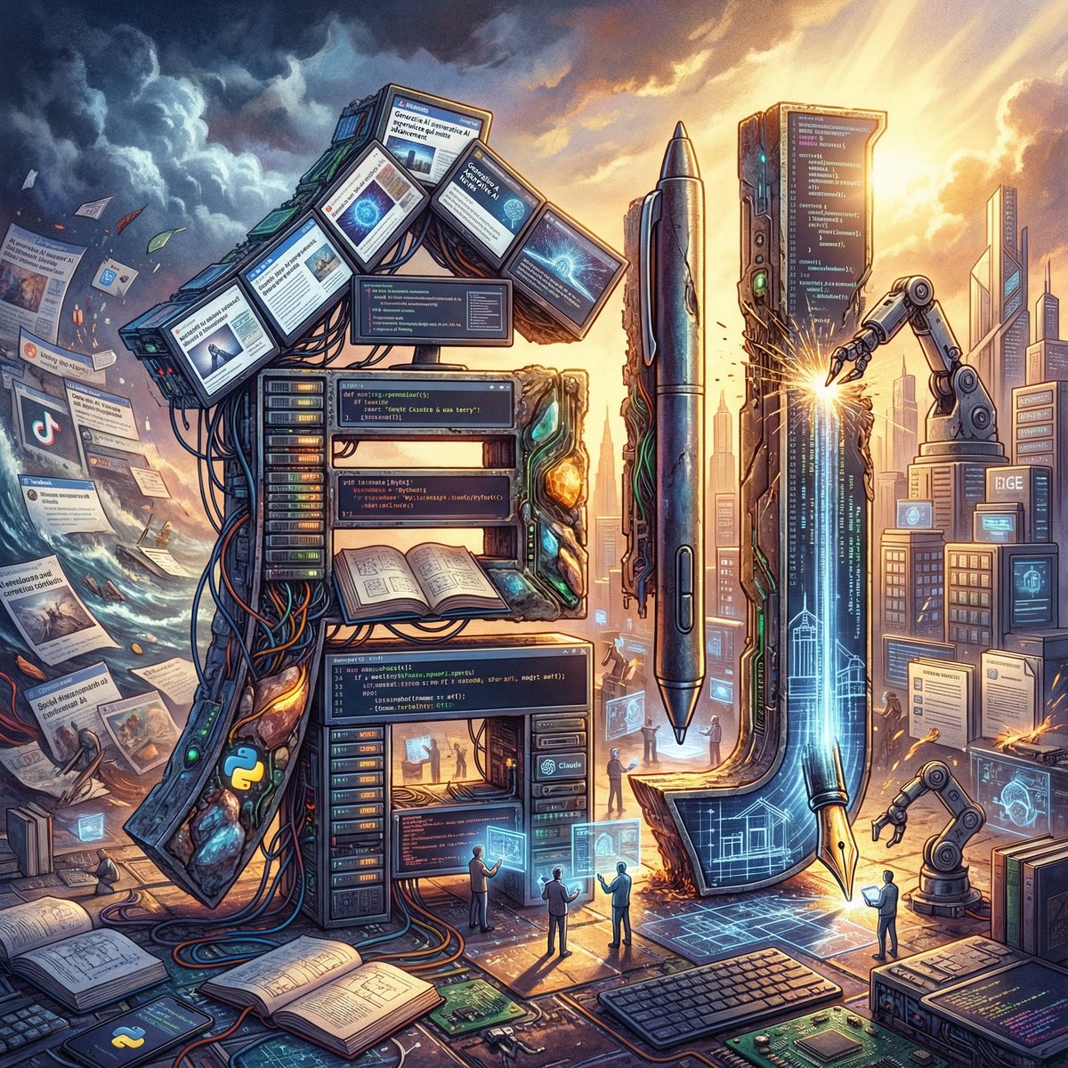 Epic Figurative Art Prompt for 'Kanji of the Year' — Nano Banana Pro AI Generated Image