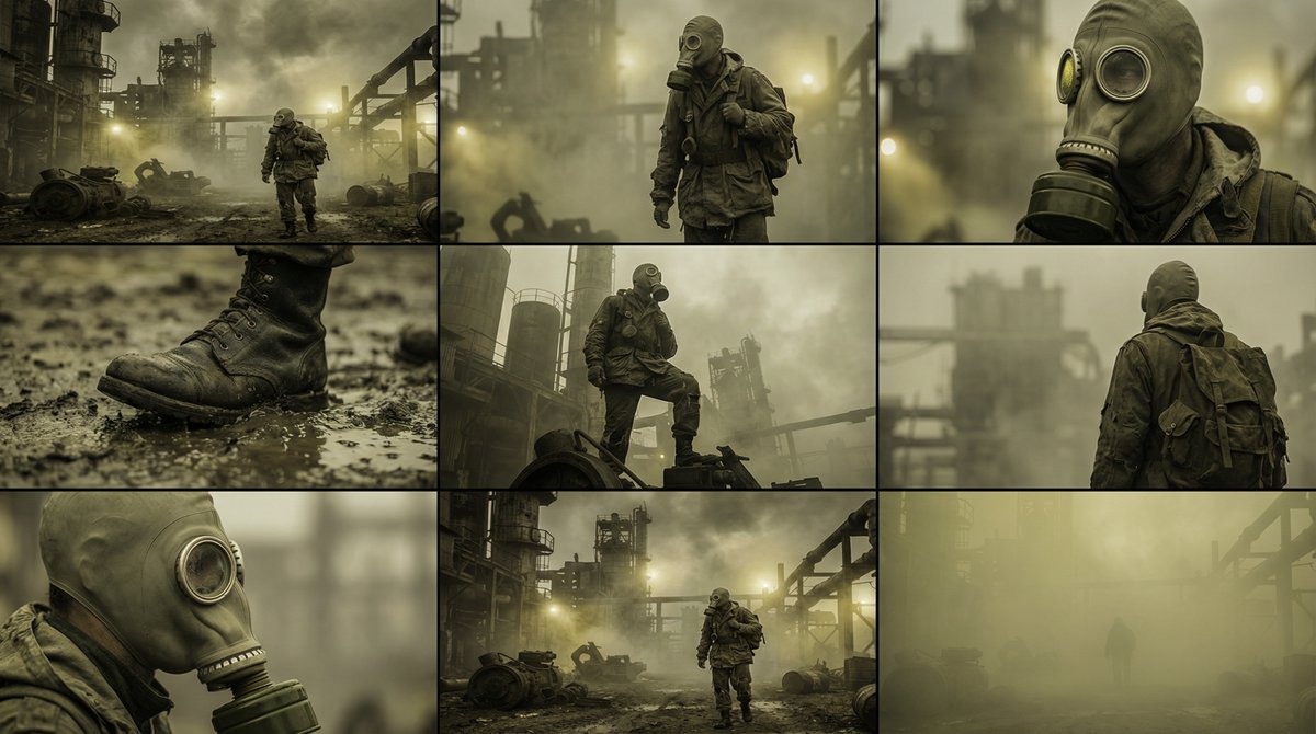 Character Consistency and Storyboard Generation Template — Nano Banana Pro AI Generated Image