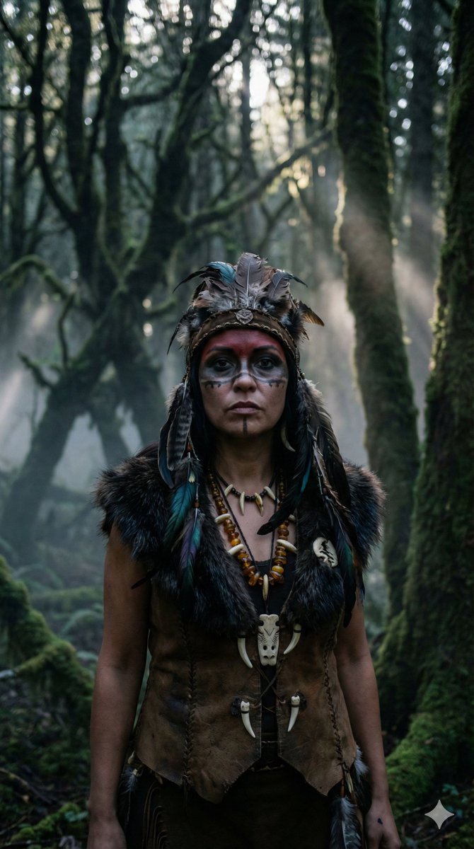 Hyper-Realistic Shaman Portrait Prompt — Nano Banana Pro AI Generated Image