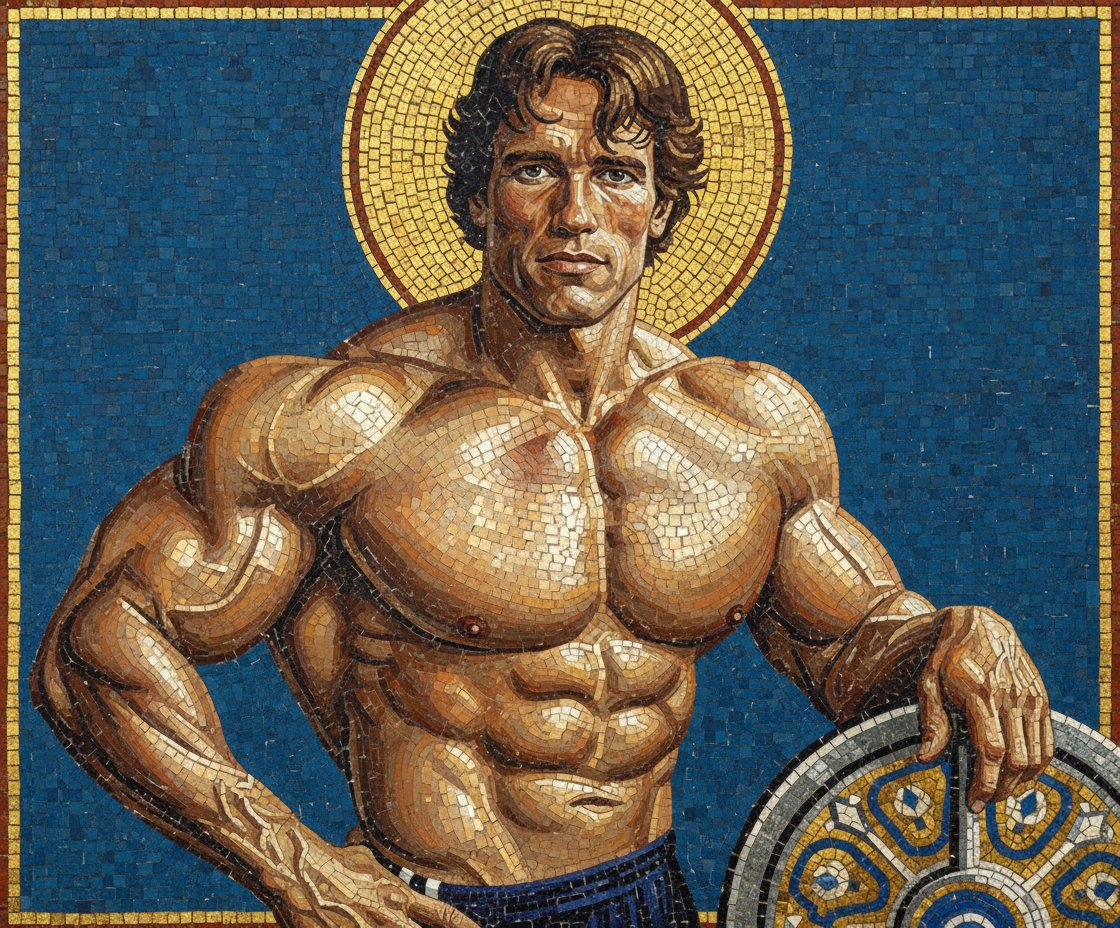 Byzantine Mosaic Style Portrait Prompt — Nano Banana Pro AI Generated Image