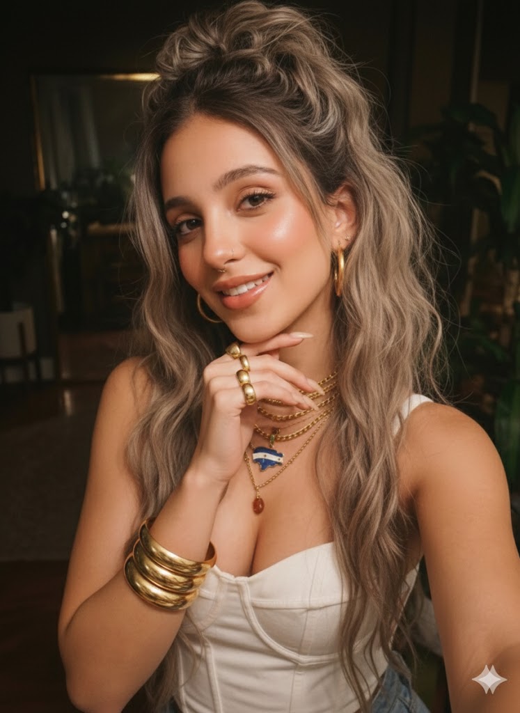 Y2K Glamour Selfie with Styling Variants — Nano Banana Pro AI Generated Image