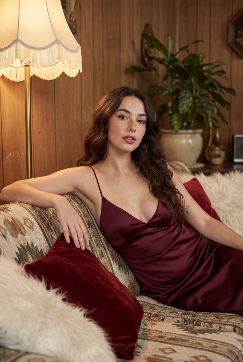 1970s Retro Cinematic Portrait — Nano Banana Pro AI Generated Image