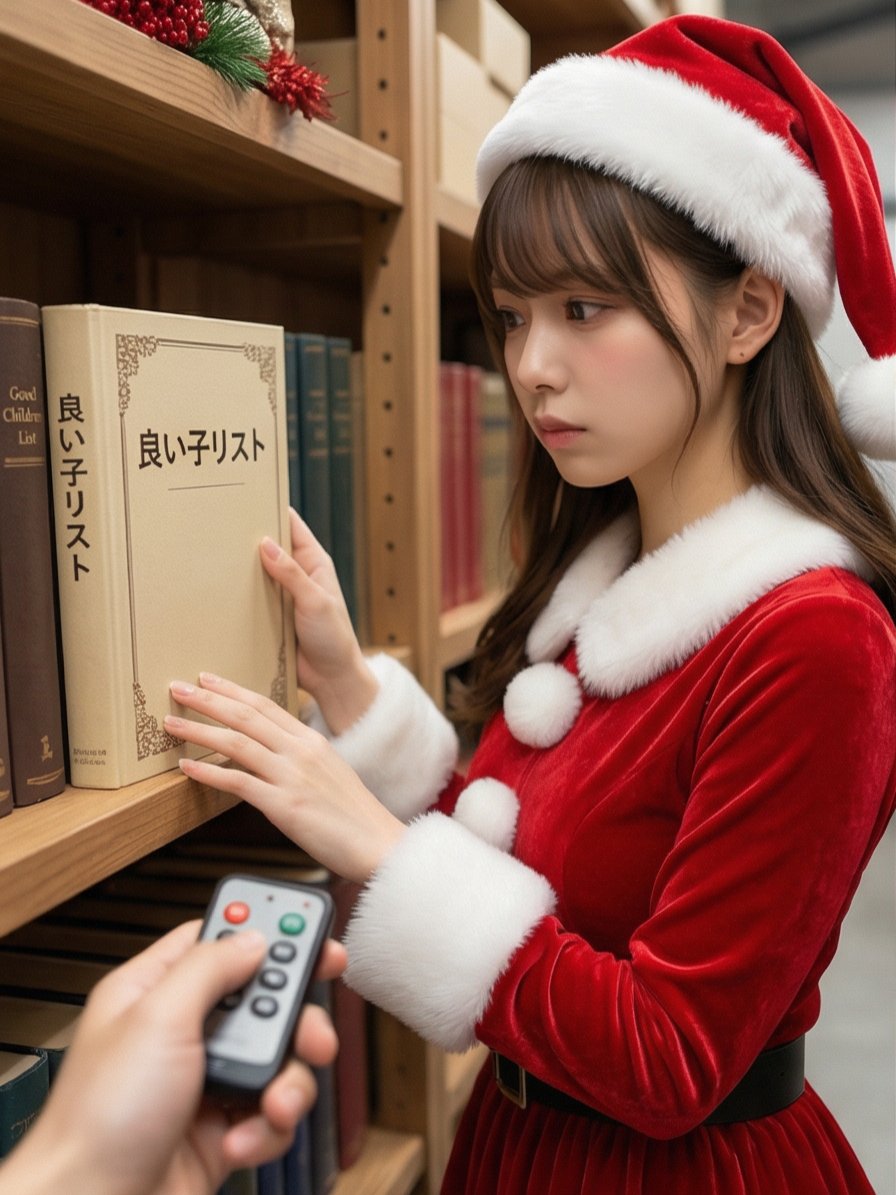 Santa's Switch Prank Multi-Angle Grid — Nano Banana Pro AI Generated Image