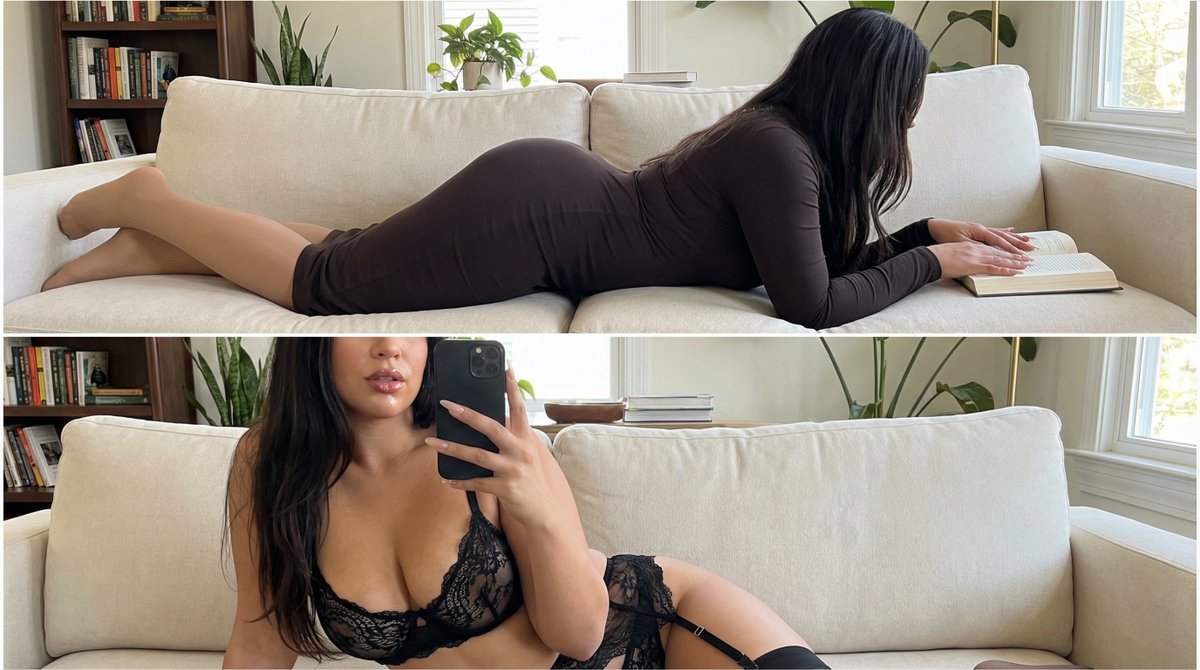 Two-Frame Candid Intimacy Identity Lock Prompt — Nano Banana Pro AI Generated Image