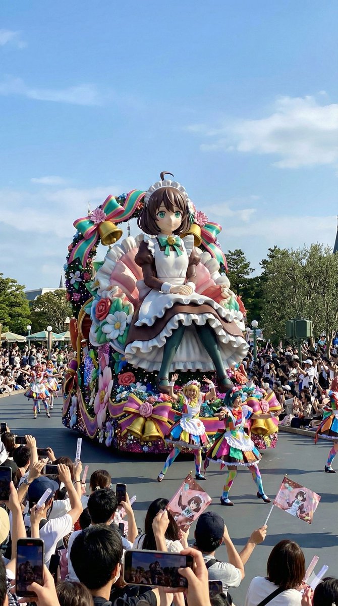 Theme Park Parade Float Generation Prompt for Nano banana Pro — Nano Banana Pro AI Generated Image