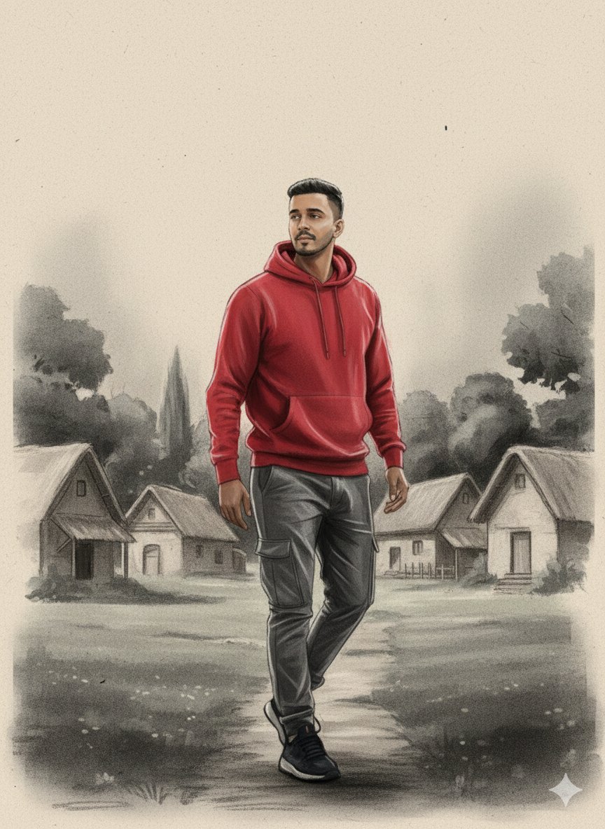 Charcoal and Chalk Fashion Editorial Prompt (Identity Preserve) — Nano Banana Pro AI Generated Image