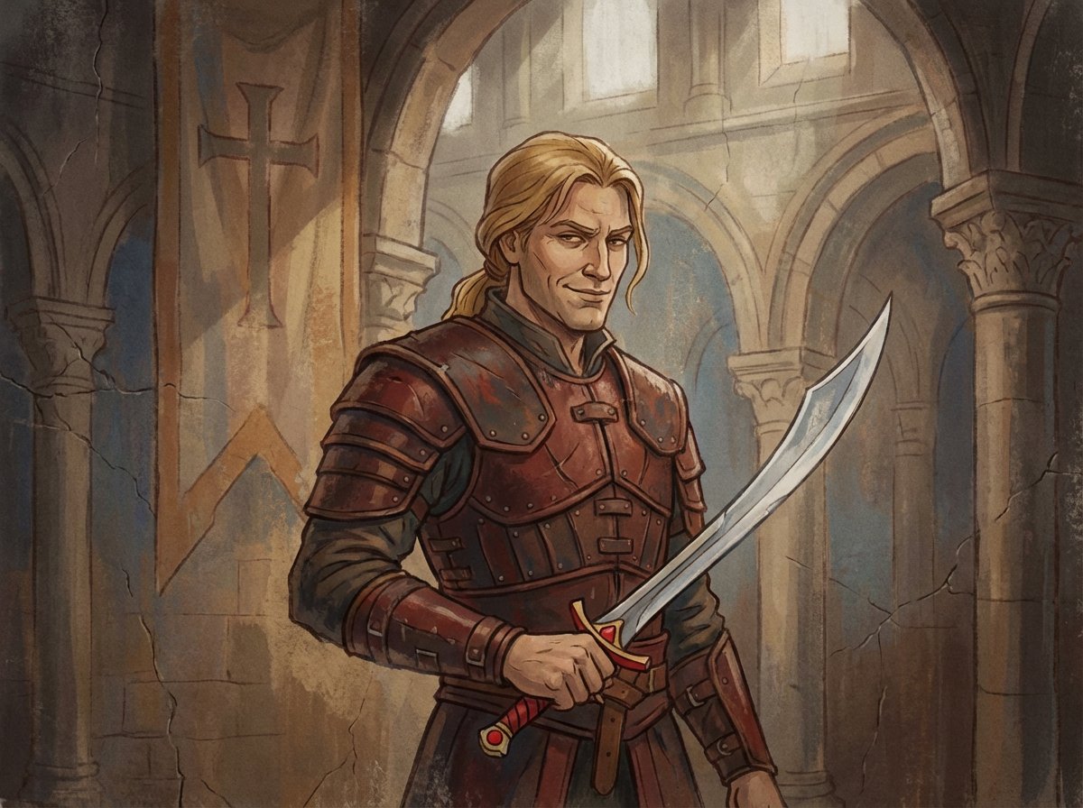 Crusader propaganda fresco (variant) — Nano Banana Pro AI Generated Image