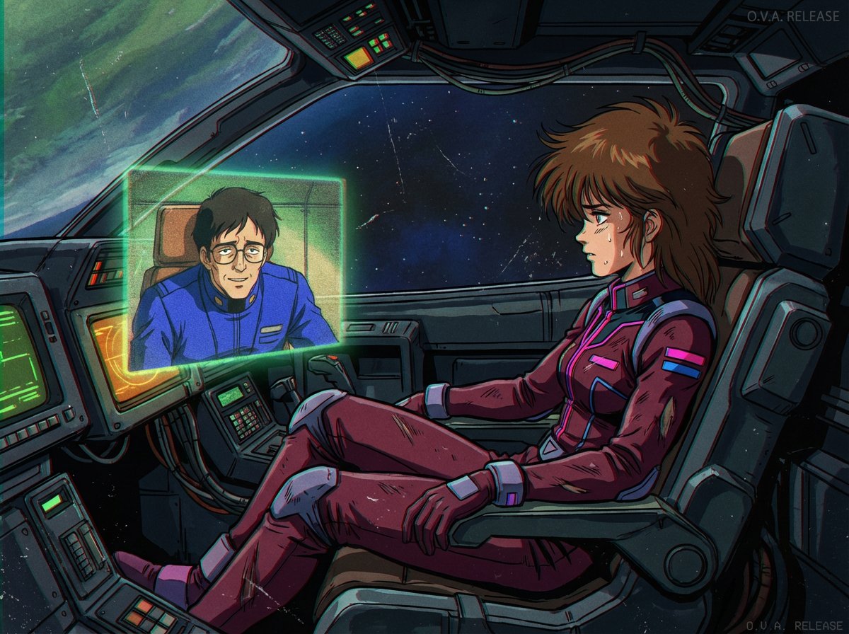 1980s US import anime (duplicate style) — Nano Banana Pro AI Generated Image