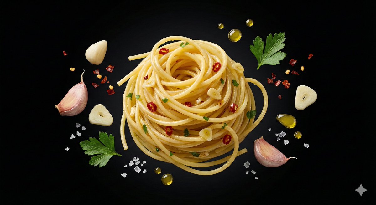 Ingredient Orbit Shot: Food Photography — Nano Banana Pro AI Generated Image