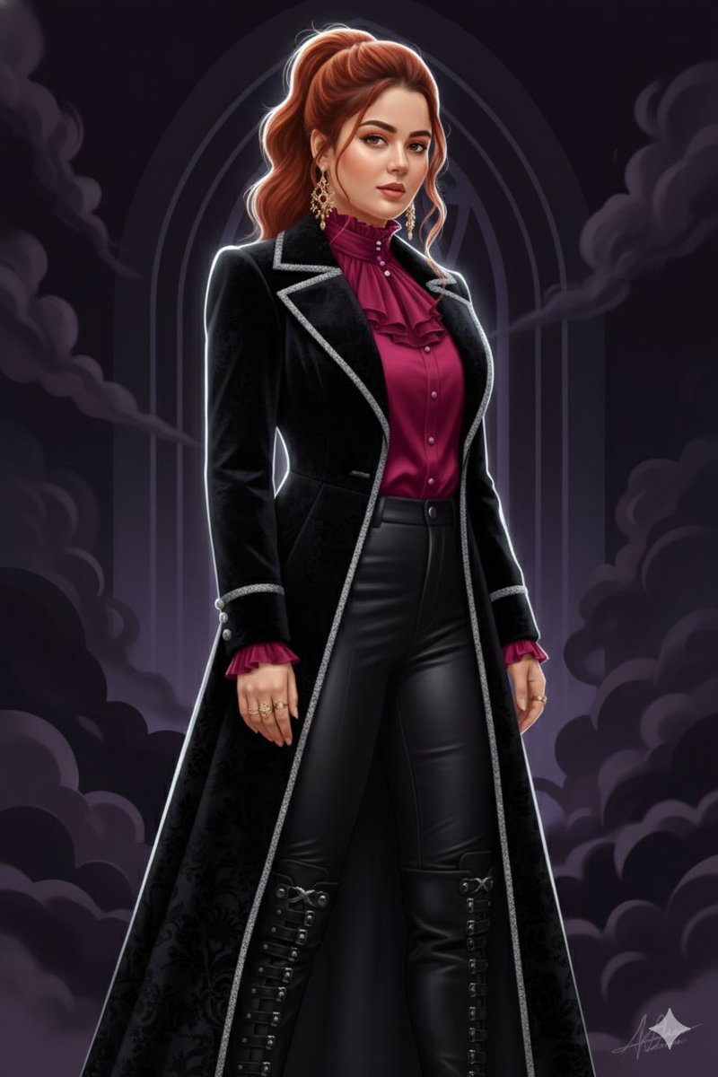 Dark Gothic Cinematic Illustration from Reference — Nano Banana Pro AI Generated Image