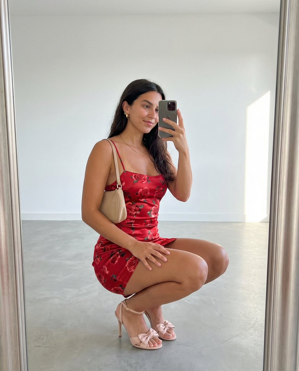 Identity-Locked Mirror Selfie Generation — Nano Banana Pro AI Generated Image