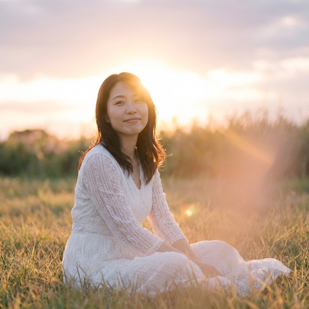 Nano Banana Pro 'Correct Words' for Subtle Smiling Expression — Nano Banana Pro AI Generated Image