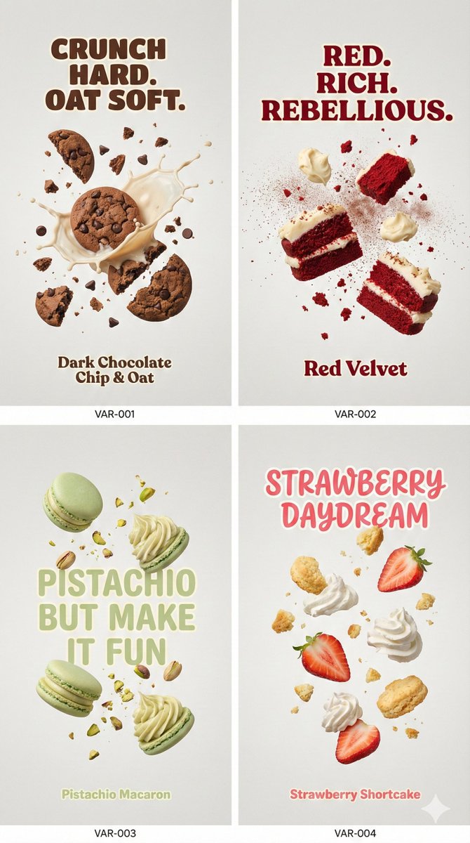 Cinematic Food Photography Prompt for Cookies — Nano Banana Pro AI Generated Image