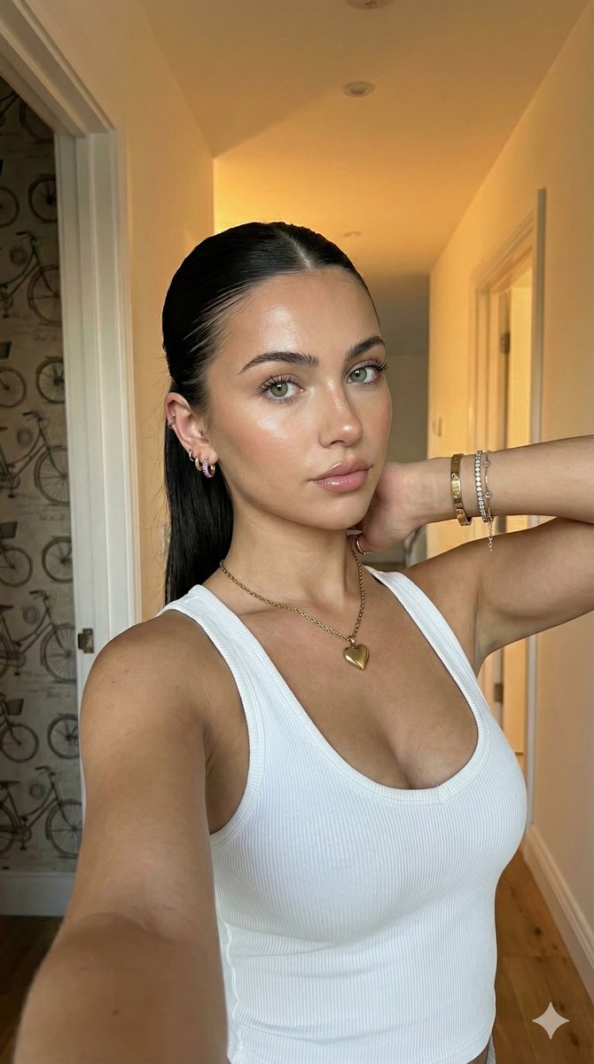 Photorealistic Influencer Selfie Prompt — Nano Banana Pro AI Generated Image