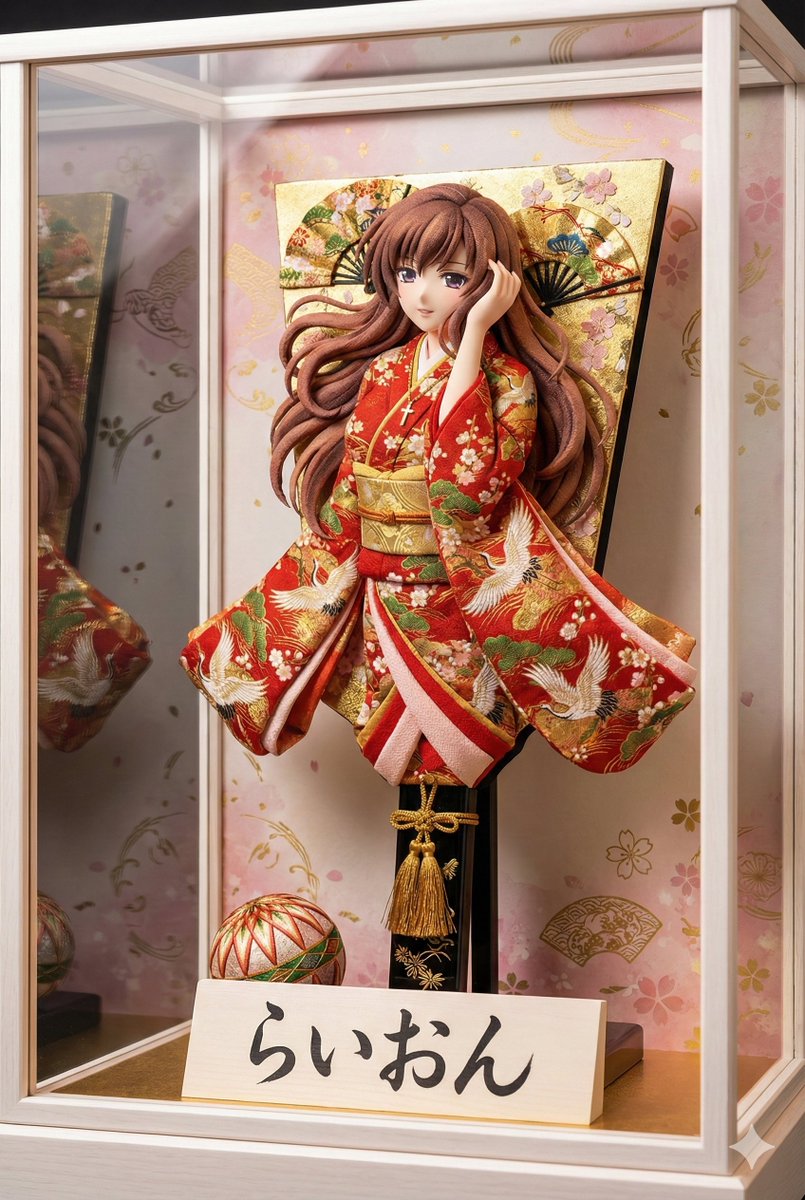 3D Hagoita (Japanese Battledore) Image Generation Prompt — Nano Banana Pro AI Generated Image