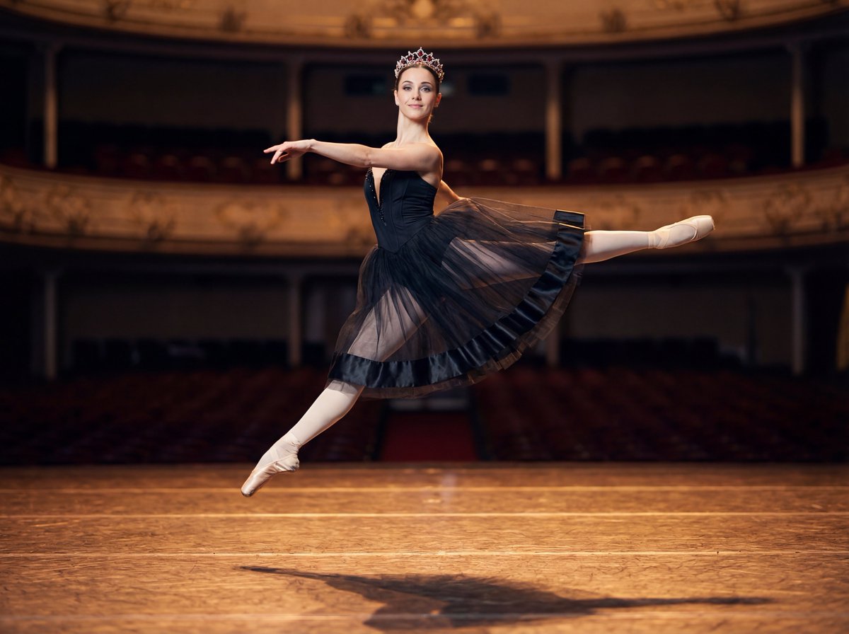 Editorial Ballet Flight Master Prompt — Nano Banana Pro AI Generated Image