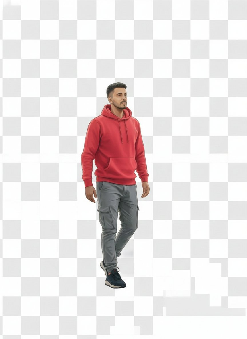 2D Vector Character Illustration from Reference Image — Nano Banana Pro AI Generated Image