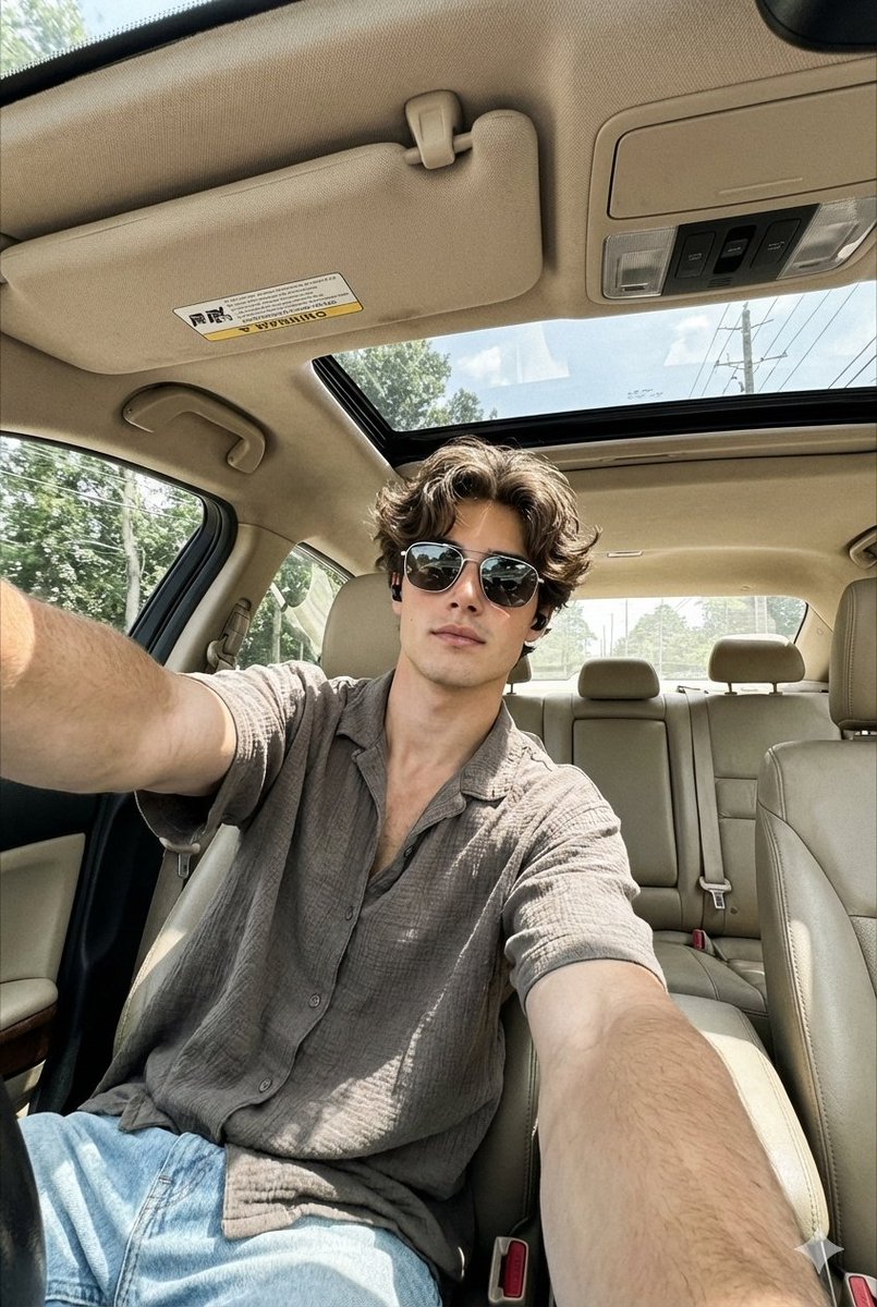 Wide-Angle Car Selfie Replication Prompt — Nano Banana Pro AI Generated Image