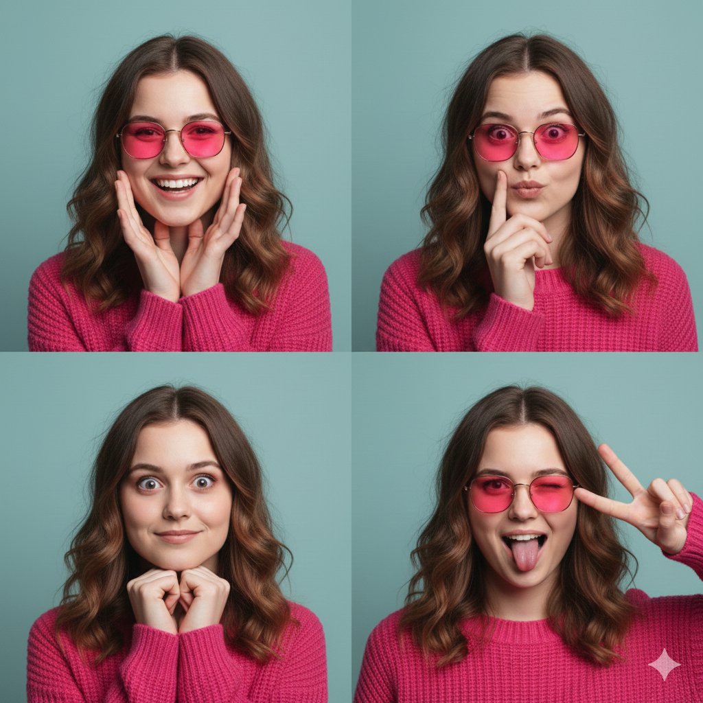 Hot Pink Photo Collage Prompt for Nano Banana Pro — Nano Banana Pro AI Generated Image