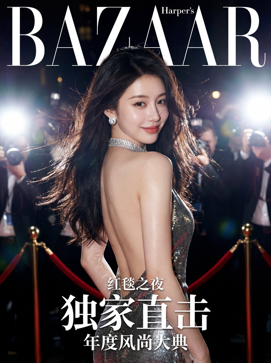 Met Gala Red Carpet Magazine Cover Prompt — Nano Banana Pro AI Generated Image