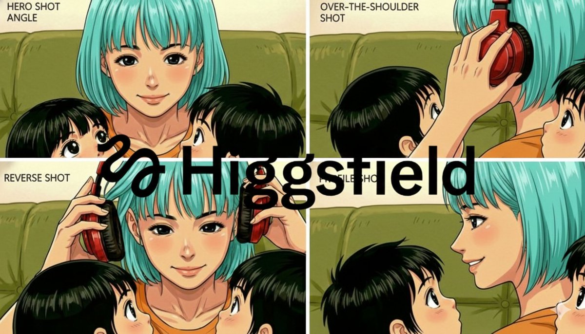 Grid of four camera angles from reference image — Nano Banana Pro AI Generated Image