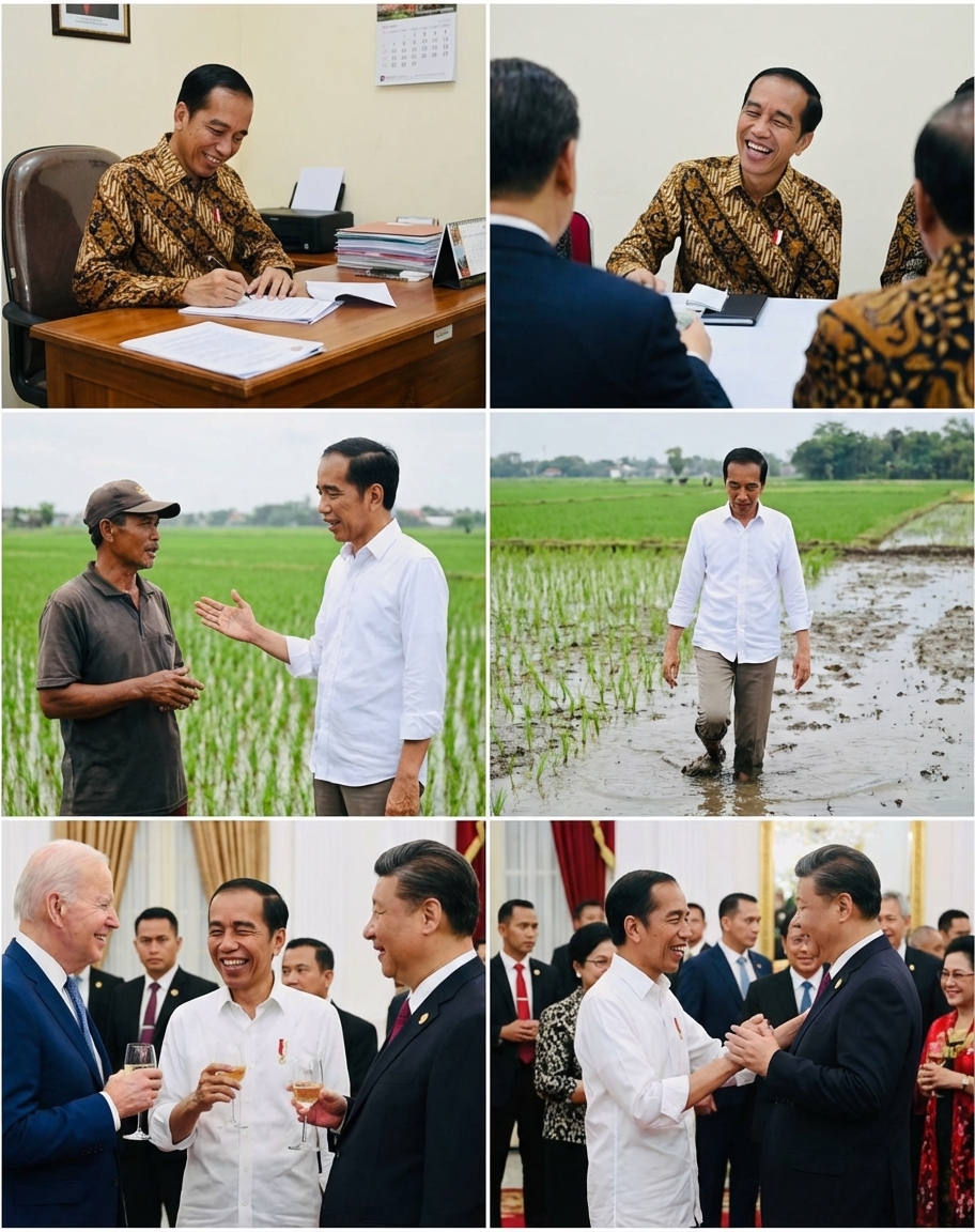 Candid series of Indonesian president photos — Nano Banana Pro AI Generated Image