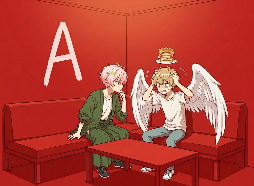 Character in a Red Room Scene Prompt — Nano Banana Pro AI Generated Image