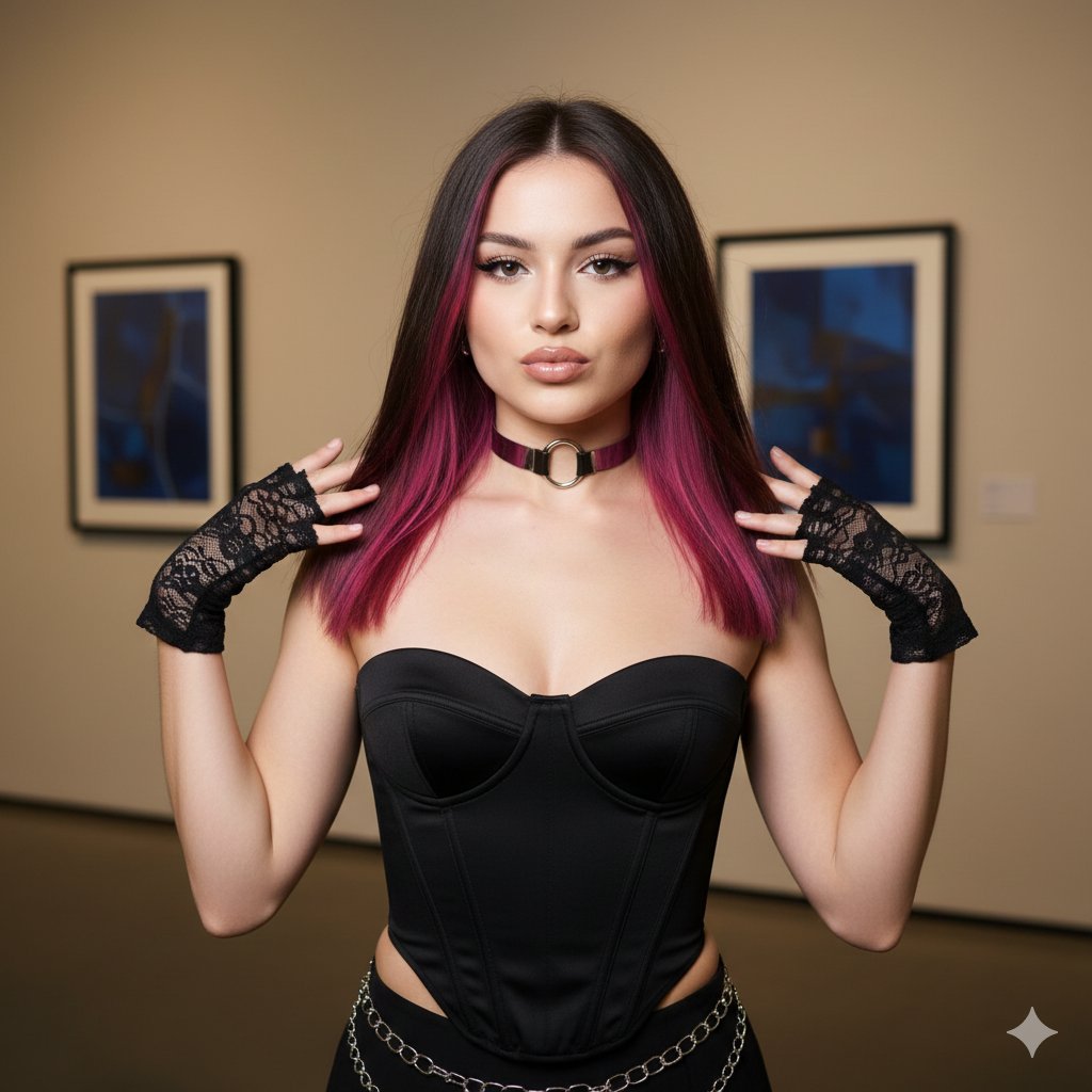 2000s Digital Cam Aesthetic Portrait — Nano Banana Pro AI Generated Image