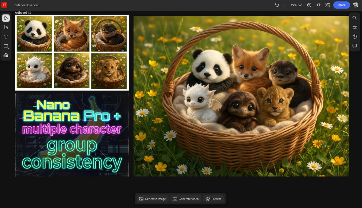 Multiple characters in one basket — Nano Banana Pro AI Generated Image