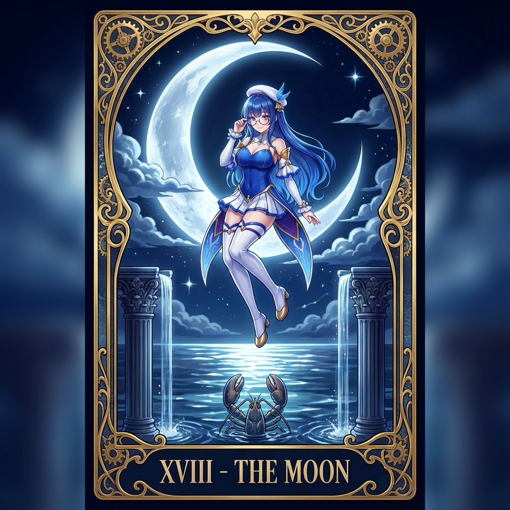 Tarot Card Conversion Prompt (Gothic/Art Nouveau Style) — Nano Banana Pro AI Generated Image