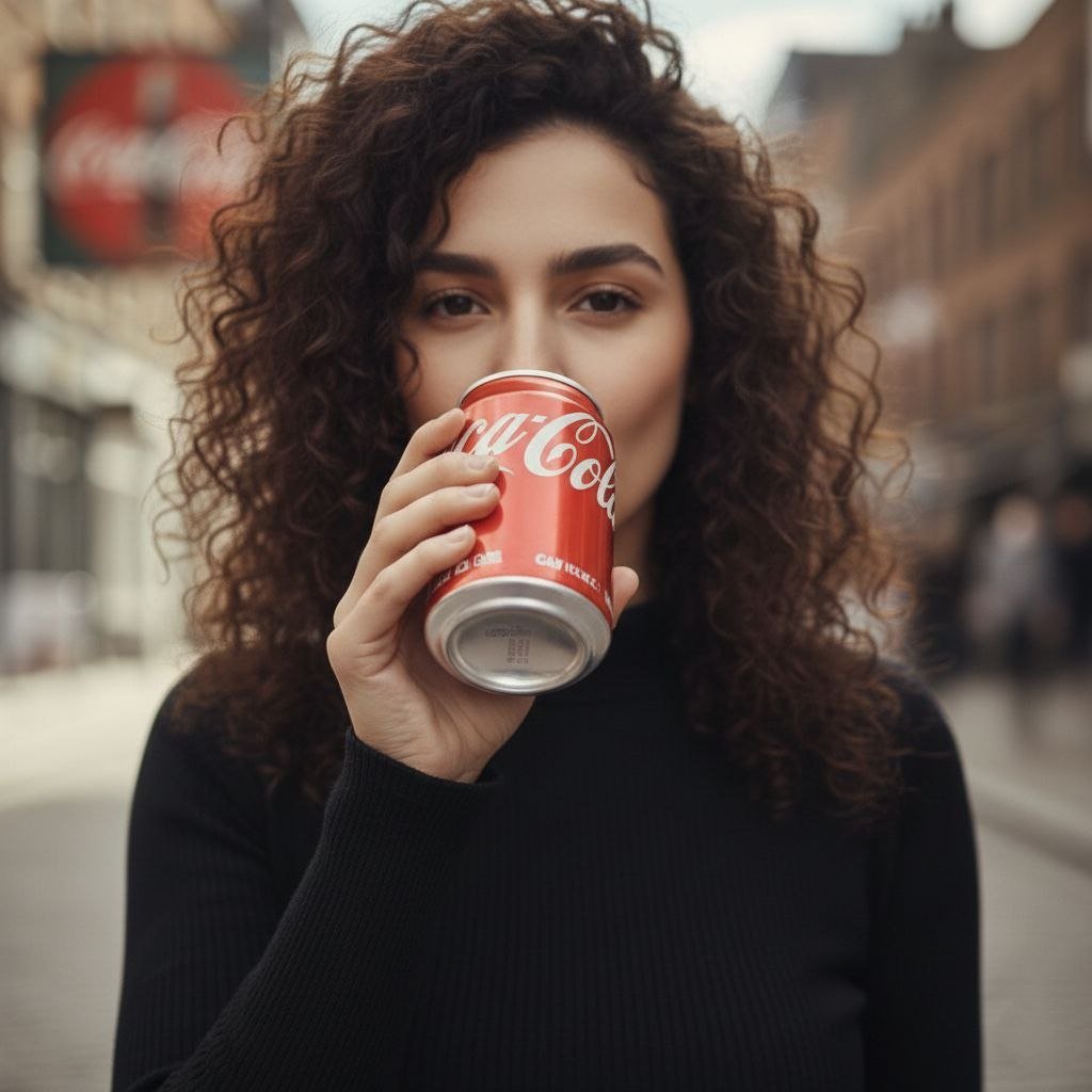 Cinematic UGC Ad Generation for Beverages — Nano Banana Pro AI Generated Image