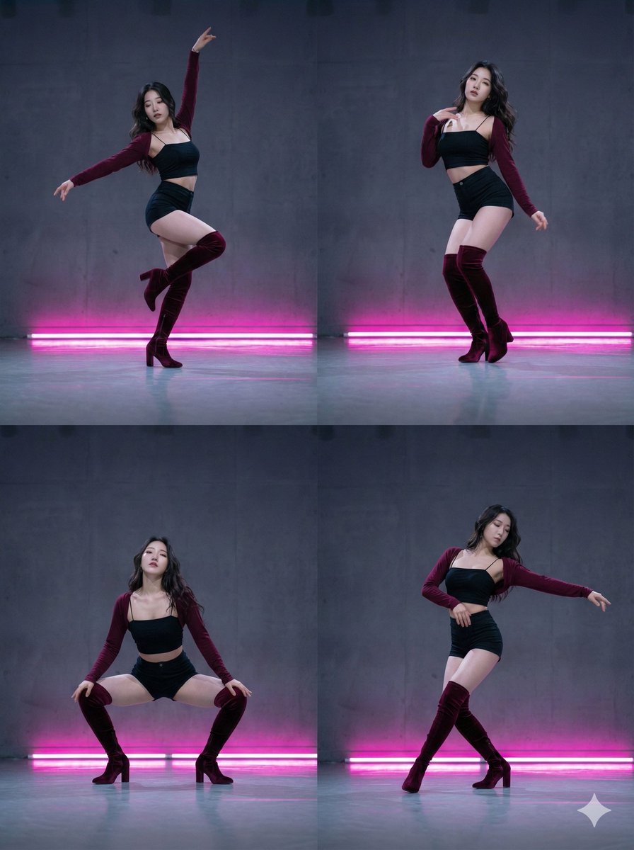 2x2 Grid Composition for Consistent Images — Nano Banana Pro AI Generated Image