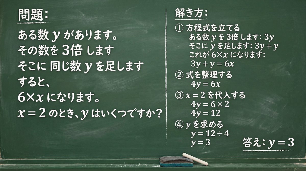 Chalkboard Math Problem Image Generation — Nano Banana Pro AI Generated Image