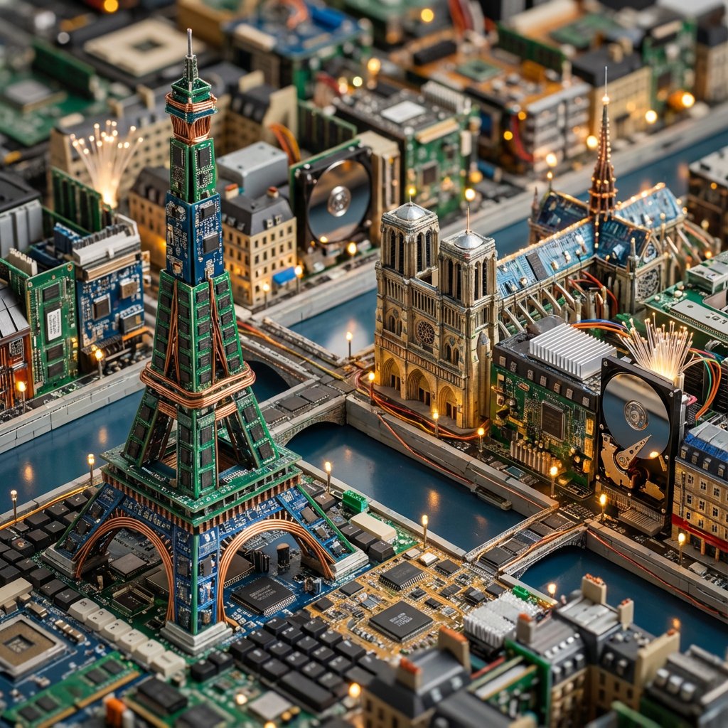 Cityscape Morphology from Material Concepts — Nano Banana Pro AI Generated Image