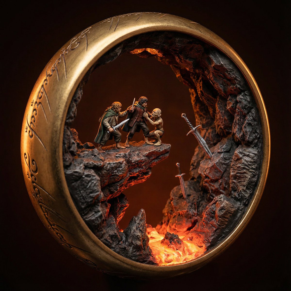 High-Concept 3D Diorama Prompt for Movies and Games — Nano Banana Pro AI Generated Image