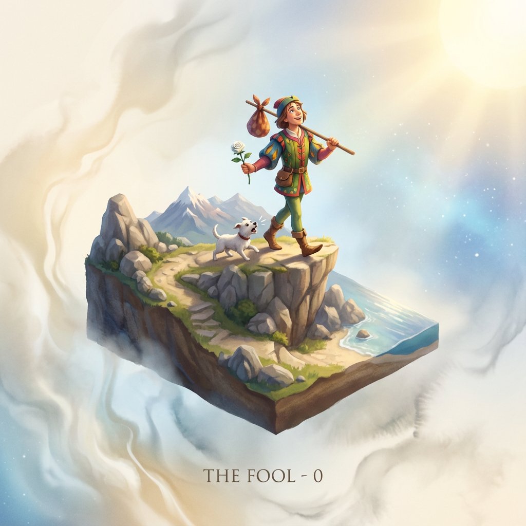 Tarot Card Image Generation Prompt — Nano Banana Pro AI Generated Image