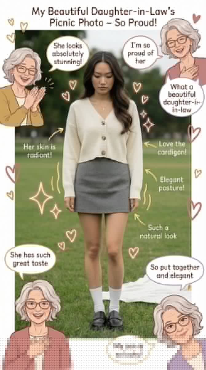 Mother-in-Law Admiring Assessment System Prompt — Nano Banana Pro AI Generated Image