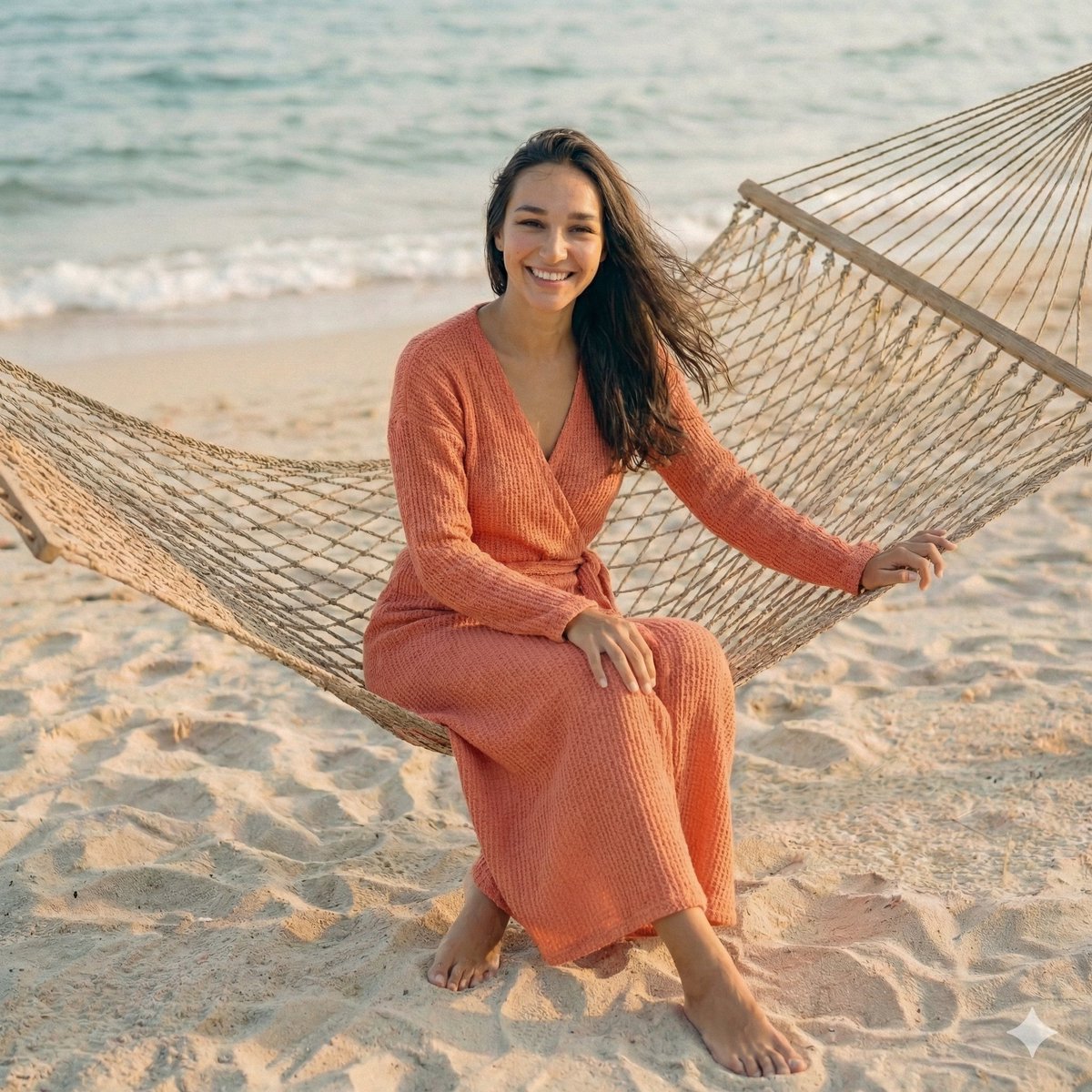 Hyper-Realistic Cinematic Beach Portrait Prompt (Duplicate) — Nano Banana Pro AI Generated Image