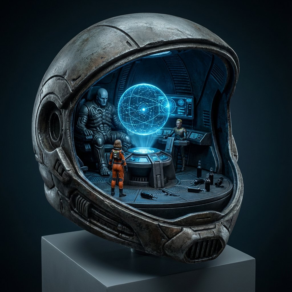 High-Concept 3D Diorama Generation Prompt — Nano Banana Pro AI Generated Image