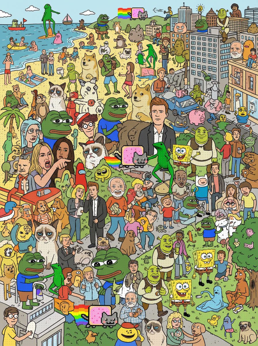 Where's Wally Meme Character Prompt — Nano Banana Pro AI Generated Image