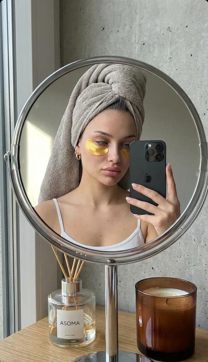 Photorealistic Mirror Selfie with Eye Patches and Turban — Nano Banana Pro AI Generated Image