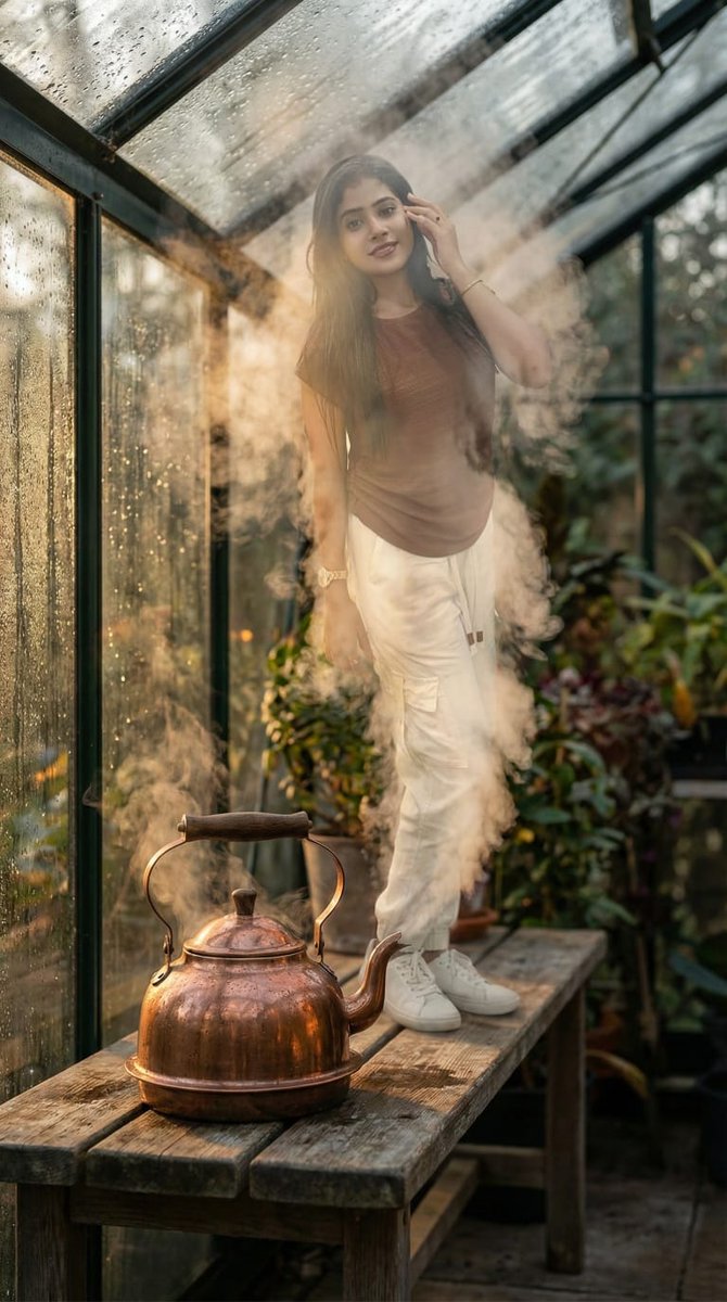 Hyper-Realistic Steam Figure of a Person — Nano Banana Pro AI Generated Image