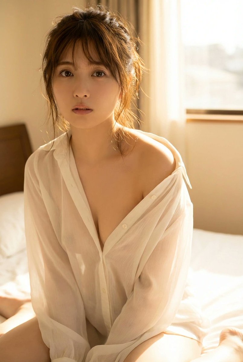 Provocative Gravure Photography with Sheer Fabric — Nano Banana Pro AI Generated Image