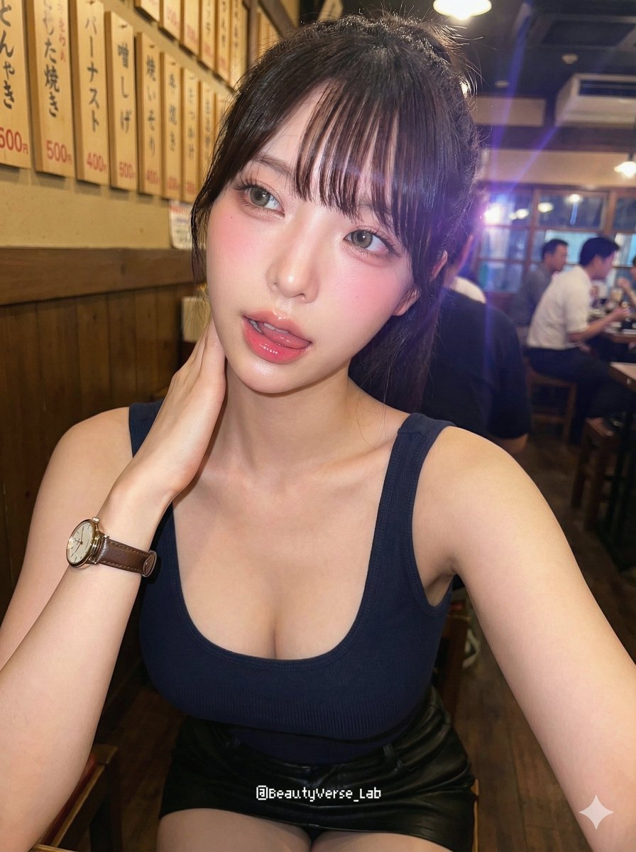 Tipsy Vibe Selfie Portrait Prompt (Character Lock) — Nano Banana Pro AI Generated Image