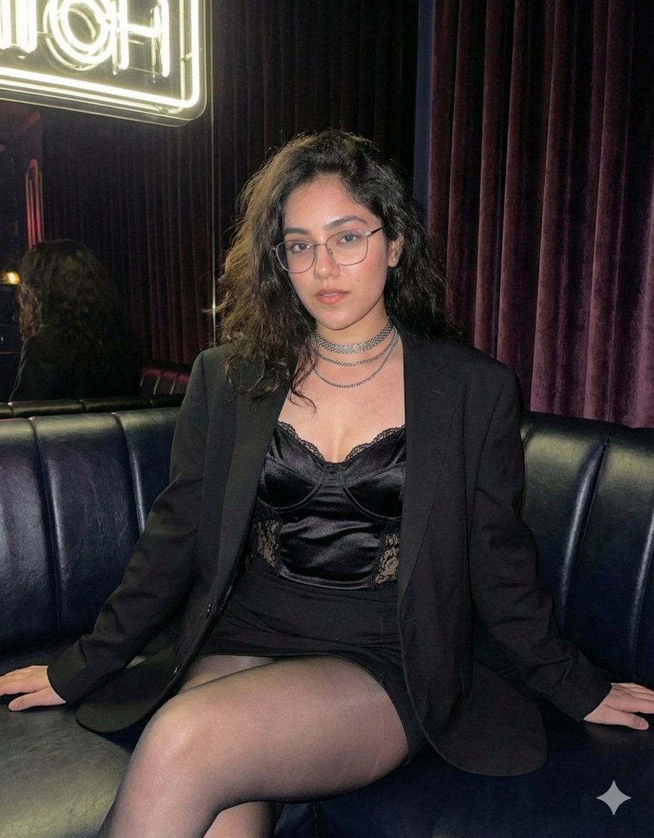 Cinematic Flash Photography Night Editorial — Nano Banana Pro AI Generated Image