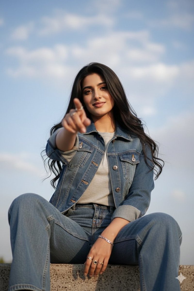 Low-Angle Cinematic Portrait with Identity Lock — Nano Banana Pro AI Generated Image