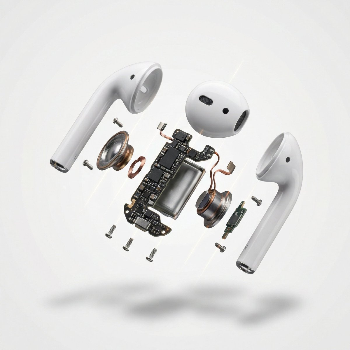 Exploded View Product Photography — Nano Banana Pro AI Generated Image