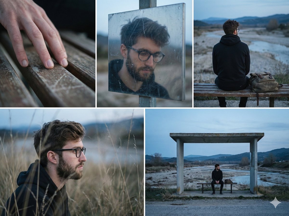 Nostalgic Memory Narrative Grid Prompt — Nano Banana Pro AI Generated Image