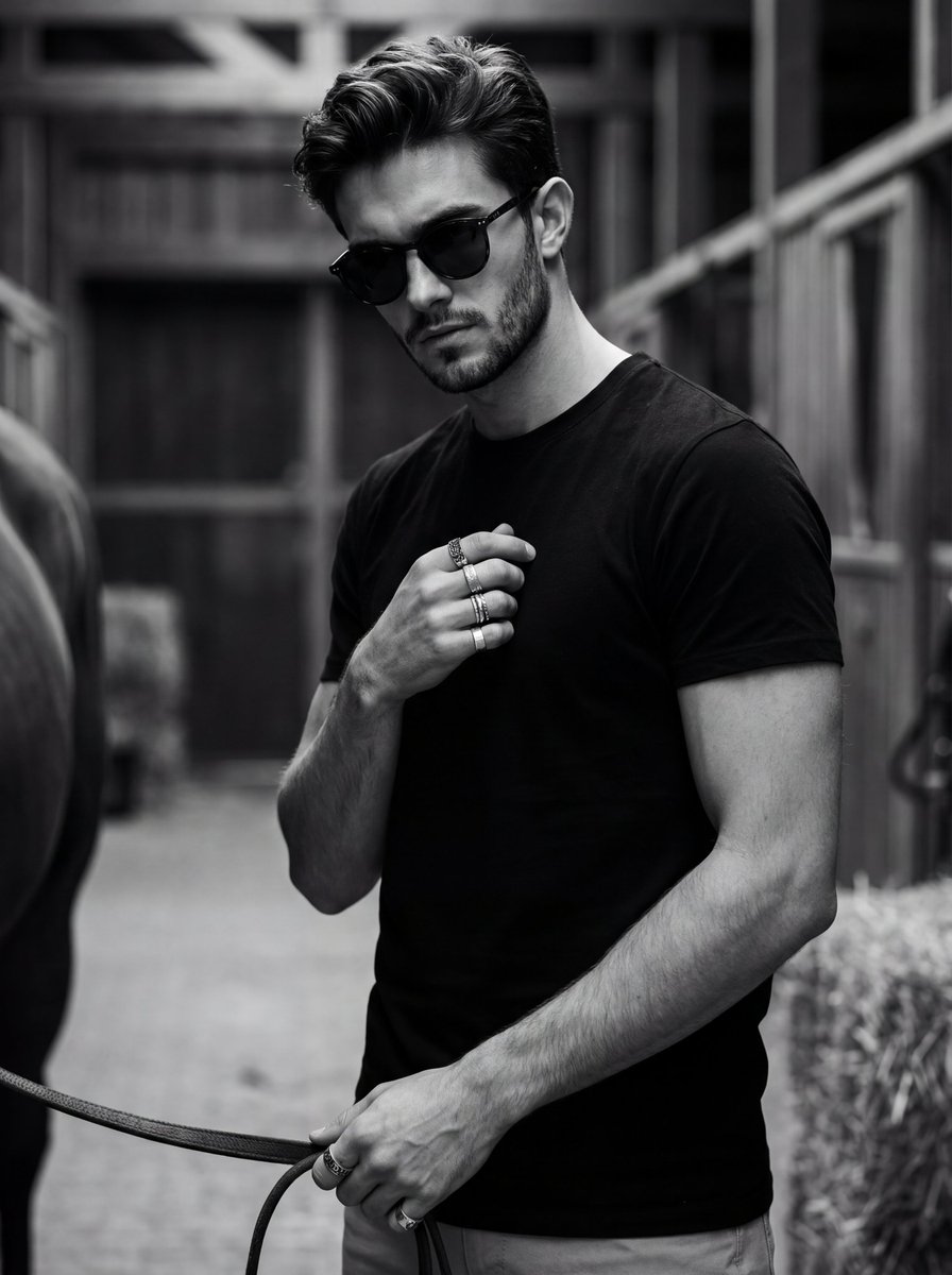 Ultra-Realistic Black and White Portrait with Identity Lock — Nano Banana Pro AI Generated Image